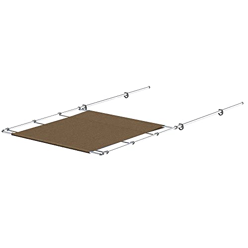 51 in. Wide Stainless Steel PTX Power Shade, Toast