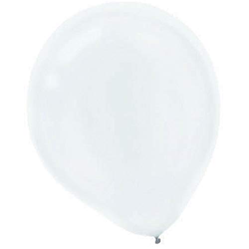 Pearlized Latex Balloons | White | Pack of 72 | Party Decor - //coolthings.us