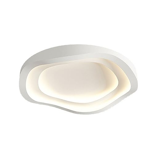 Plafonnier LED moderne extra-plat avec télécommande pour chambre
