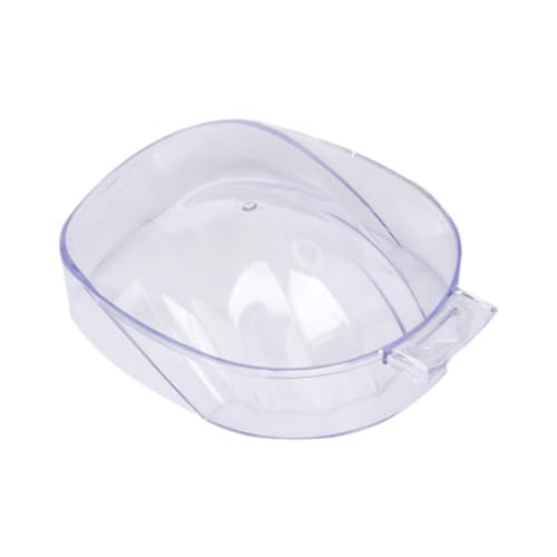 Cuenco para remojo de uñas acrílico transparente miniatura 7