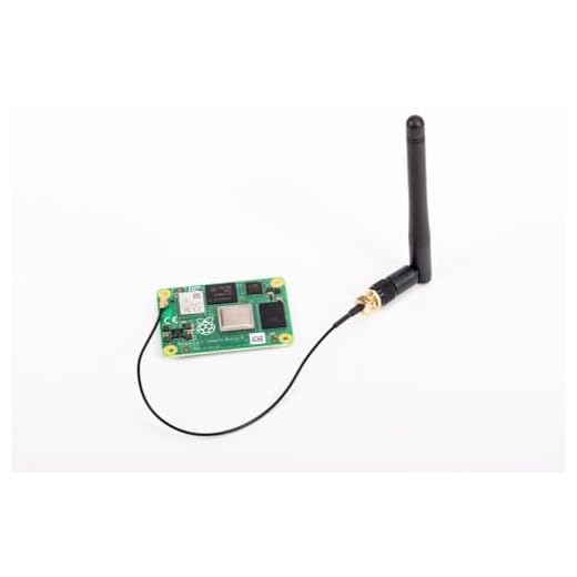 Raspberry Pi Compute Module 4 Antenna Kit Certificato per l'uso con Raspberry Pi Compute Module 4 Supporta 2.4G/5G WiFi Frequenza Band