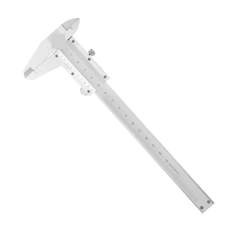 ノギス スチールノギス 0-150mm 0-200mm 0-300mm ロックスクリューノギス ステンレススチール 大範囲キャリパーゲージツール(0-200mm)