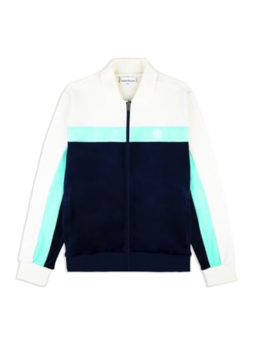 Sergio Tacchini Mens Lazaro Velour Track Jacket
