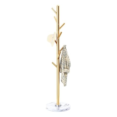 OIRUMIE Freestanding Coat Rack with Hooks Cover