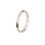  MeiLiSis Keramikringe, 3 Mm, Einfache, Glänzende Keramikringe, Damenschmuck, Modischer Stil Aus Keramik, Bequeme Passform, Fingerringe Für Unisex-Keramikschmuck, Wie Abgebildet, 6