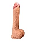 Dildo - Zwei-Layer-Silikon Dildo mit extra starkem...