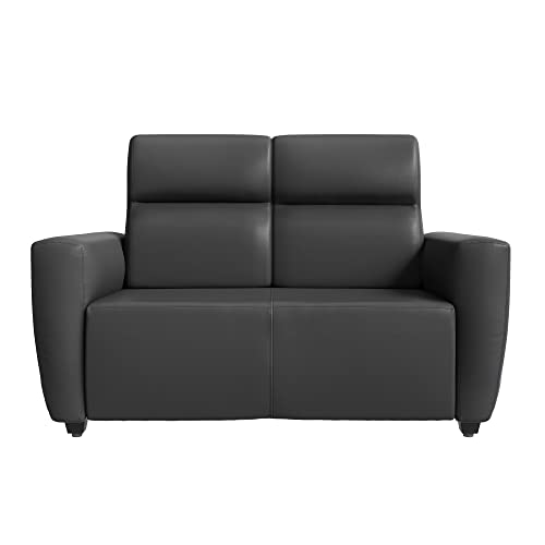 Image of Wakefit Sofa Set | 3 Year Warranty | Sofa 5 Seater, 5 Seater Sofa for Living Room, Wooden Sofa Set, Sofa Set 3+2 Seater - Belize(Romance : Marble Grey)
