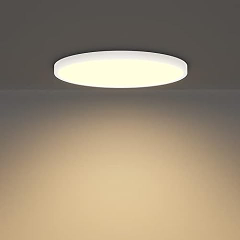 Klighten Led Deckenleuchte Flach Rund Cover