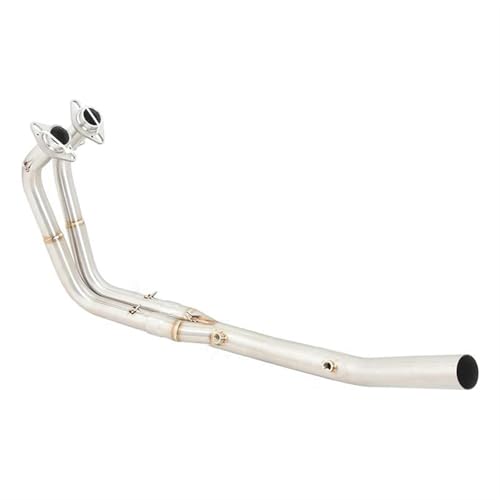 Sistema de escape de motocicleta slip on con tubo de enlace delantero para Ninja 250