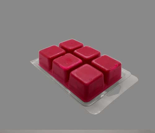 North Mountain Supply PET Wax Melt Clamshell Molds – 5 Ounce Capacity – 6-Cavity – Pack of 30 – BPA-Free, Reusable – 6 x 3.875 x 1 Inches image 2