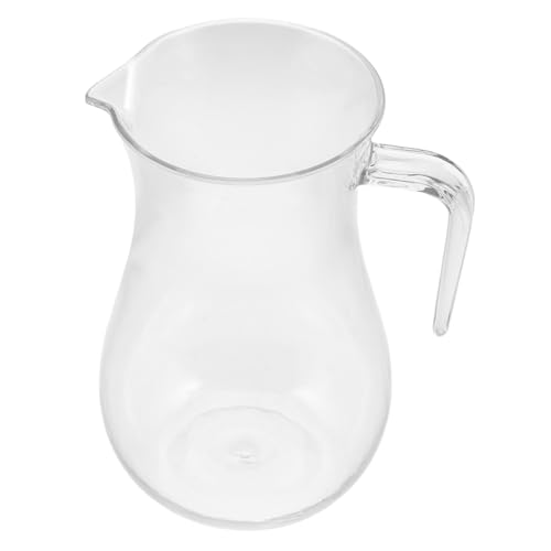 VALICLUD Decanter per Vino e Brocca per Bevande 600 Ml, Contenitore Plastica Trasparente Manico, Aeratore Vino Resistente per Casa, Bar e Ktv