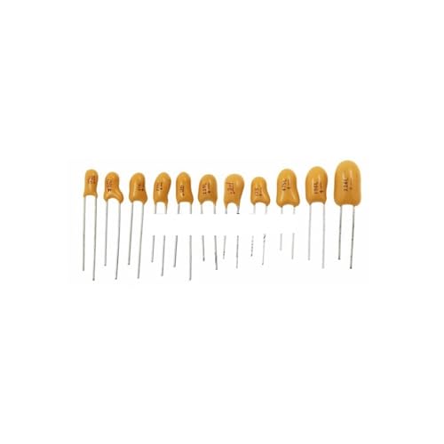Condensateur tantale 10uF 25V DIP composant electronique traversant pas de 2.54