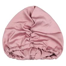 Manetain Knotty Cap Rose Beige | Satin Hair Cap for Sleeping & Frizz Control | Silk‑Soft Bonnet for Curly & Wavy Hair | Adjustable Sleeping Cap for Women | Satin Bonnet for Night‑Time Hair Protection 1