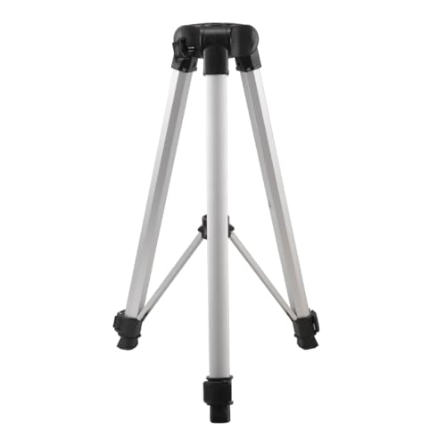 Telescoping Pole Tripod - Replacement Support Tripod for Various Laser Level Poles (SP2 Single Tripod) - Compatible with Different Brands