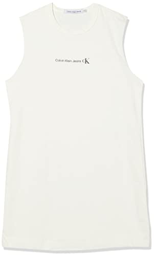 Vestido casual muscle tee, Calvin Klein, Feminino, off white, P