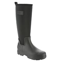 UGG Women's Droplet Tall Rain Boot, Black, 4 UK
