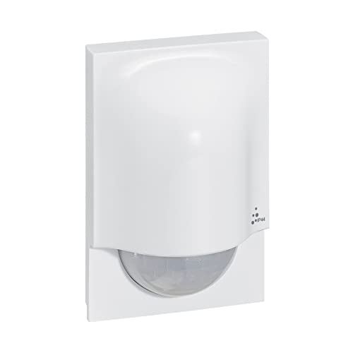 Legrand - Détecteur de mouvement infrarouge 140° sans fils connecté pour installation with Netatmo portée 8m IP44 - Blanc