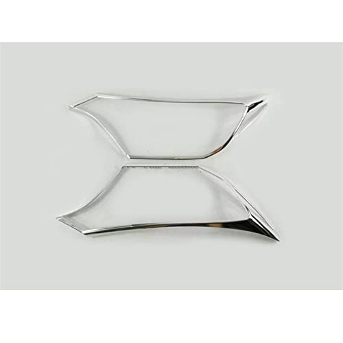 Sourcils de phares Toyota RAV4 en chrome ABS élégant pour habiller le regard de votre SUV