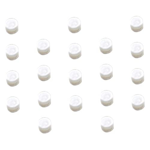 SUPVOX Gf65 20pcs White 3mm Fretboard Markers Inlay Dots for Bass Accessories