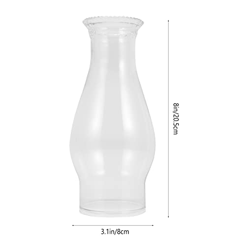 OSALADI Small Lamp Shades Glass Lamp Chimney - Image 2