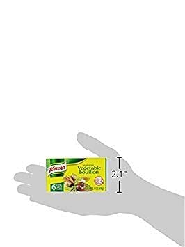 Knorr Cube Bouillon, Vegetable, 6 cubes, 2.1 oz
