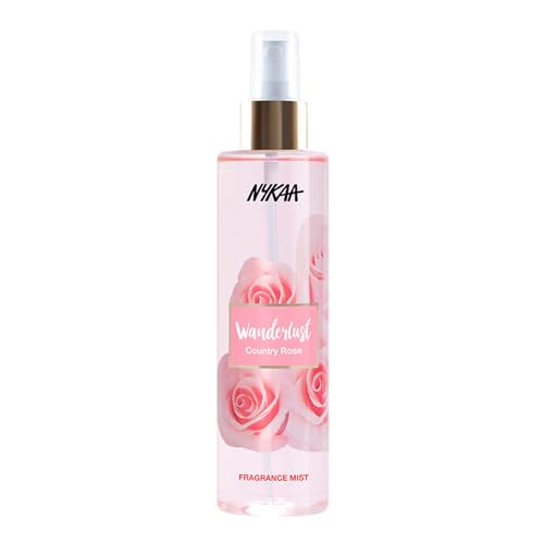 Country Rose Fragrance Mist, 200 Ml| Body Mist For Women| Long-Lasting Rose Fragrance| Paraben Free, Cruelty Free, Vegan Formula