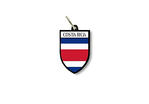 Porte cles clefs cle Drapeau Collection Ville Blason Costa Rica