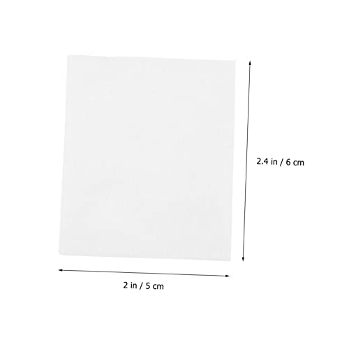 FRCOLOR 1080 Unidades Almofadas De Algodão De Corte Macio Almofadas De Algodão Cosméticas Quadradas