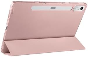 m.tk moveteck Lenovo Tab P12 12.7 inç ile Uyumlu Kılıf, Smart Uyku Modlu, Kalem Bölmeli, Standlı, Rose Gold - Görsel 4