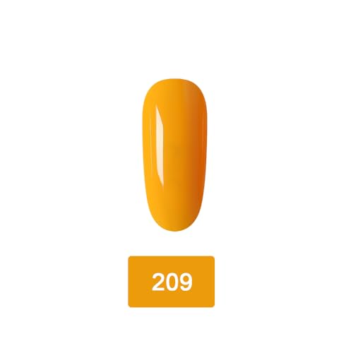 Image of SHILLS PROFESSIONAL UV /LED Soak Off Gel Polish (Gel Nail Polish) Nail Art Nail Polish Color Shade 209, Glossy Finish, 15ml