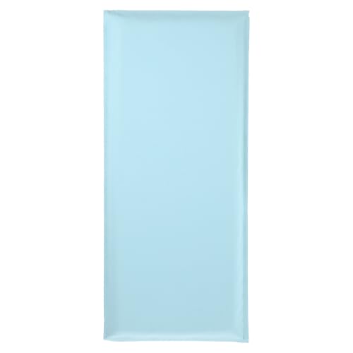 VINTORKY Almohadilla Protectora de Pared Bebés Color Azul, Adhesivo de Pvc Autoadhesivo para Decoración y Protección en Habitaciones Infantiles