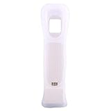 OSTENT Motionplus Motion Plus + silikonowe etui kompatybilne z pilotem Nintendo Wii, kolor biały