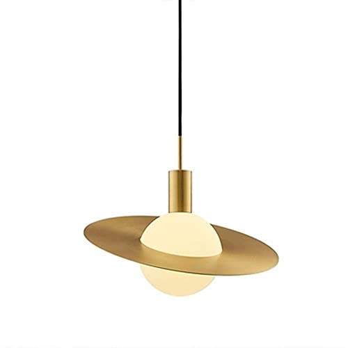 Lustre Globe Luminaire Suspendu Planète LED au Design Nordique Épuré