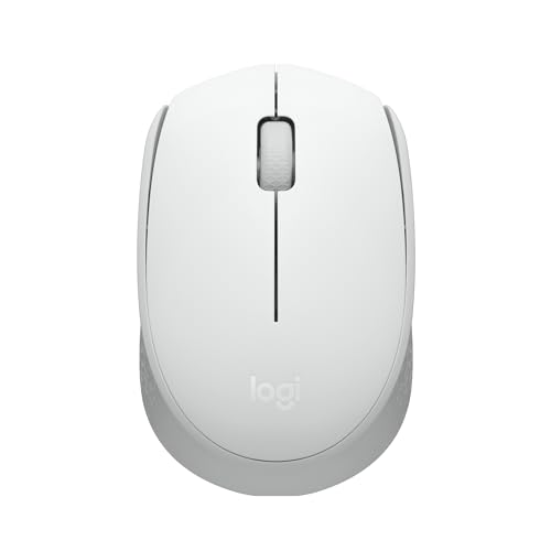 Logitech M170 Mouse Inalámbrico, con tecnología 2,4 GHz, batería de hasta 12 Meses con Modo Ahorro, Receptor USB, Cursor y Desplazamiento Preciso...