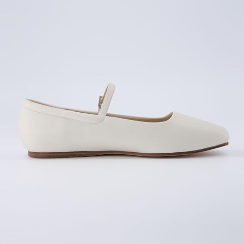 CUSHIONAIRE Women's Sleeper Mary Jane Flat with +Memory Foam and Wide Widths Available4