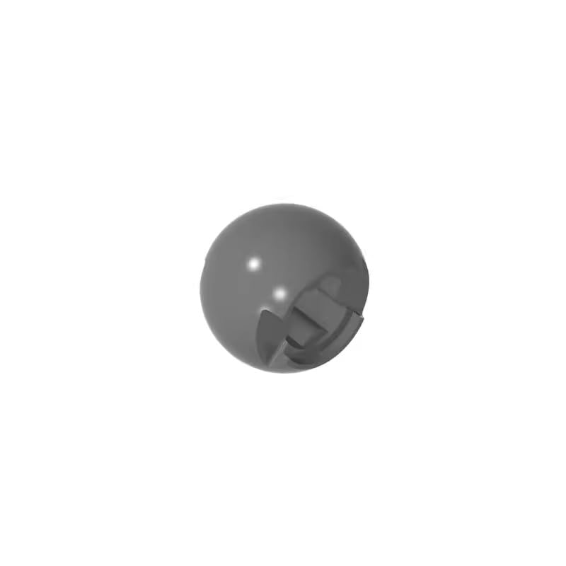 53585 Ball Joint Technic Ball Joint with Through Axle Hole 50 Pieces GDS-1056 Compatible with Lego Building Blocks Color:Dark Bluish Gray — image 1