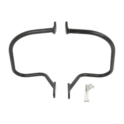 Pare-chocs moto Softail 1997-1999 : barre de protection noire pour sacoche Heritage Springer FLSTS