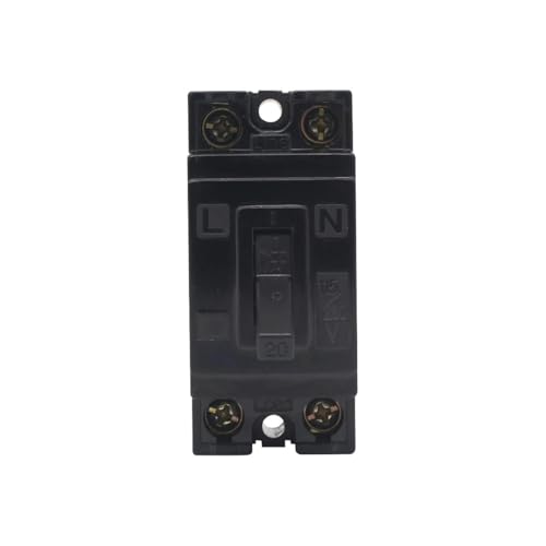 Disjoncteur simple 20A bipolaire 2P pour tableau électrique