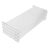 Sosoport Acryl Innenplatte Seifentrennwand für Handgemachte Seifen mit Klarer Sicht und...