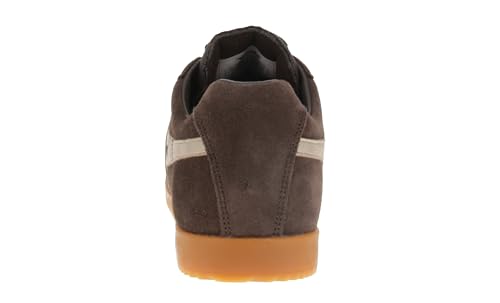 Gola Harrier Mirror - Women's Trainers - Mocha-Gold-Gum4