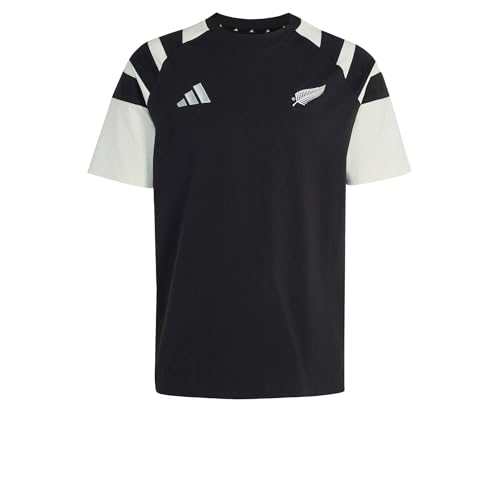 adidas Homme All Blacks Leisurewear Men Shirt, Black/Off White, M