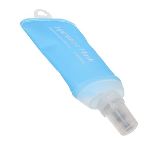Botella de agua para deportes Milisten termo contra fugas de silicona para running