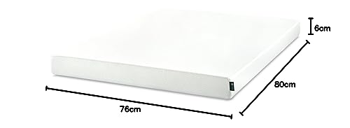 Image of Zinus 6 Inch Green Tea Memory Foam Mattress, King, Fiberglass Free, Patented Custom Contour Support, Sturdy Base Foam, CertiPUR-US Certified, Mattress in A Box, White