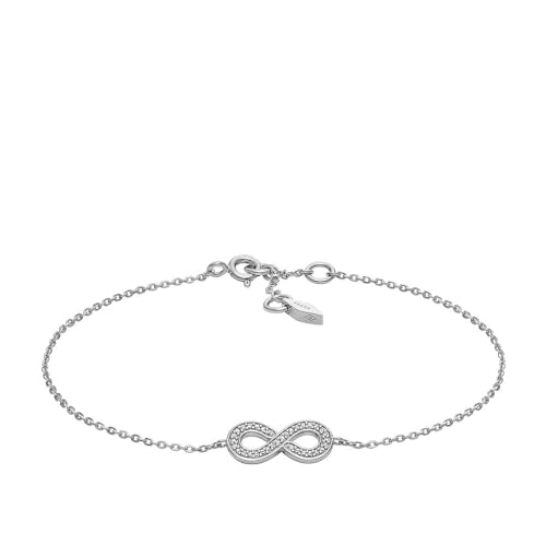 Bracelet en argent 925 Fossil pour femme le cadeau chic pour célébrer les moments précieux