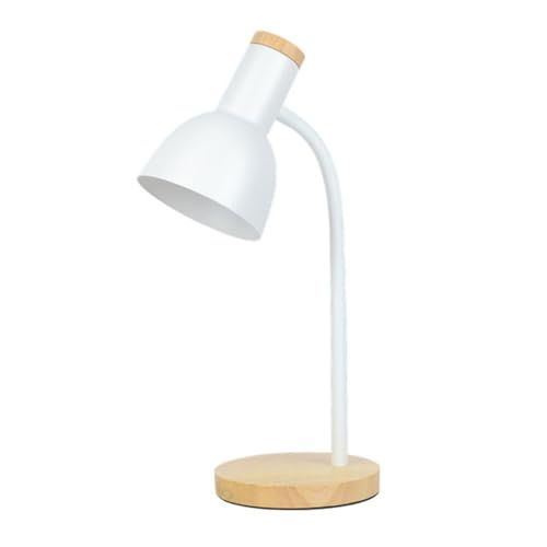 NOGOO LED Desk Lamp, Adjustable Goose Neck Table Lamp, Eye-Caring Study Desk Lamps for Bedroom, Study Room and Office