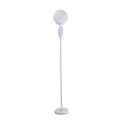 Lámpara de pie de la lámpara de pie, Lámpara de pie LED Glass Globe de 57"- Lámpara de pie Moderna de Mediados de Siglo for Salas de Estar - Luz de Poste Alta for Dormitorio y Oficina Cover