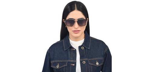 Image of VINCENT CHASE EYEWEAR By Lenskart | Full Rim Rectangular Sunglasses | Maverick 2.0 | Polarized And 100% UV Protected | Men & Women's | VC S15768