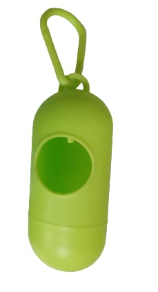 Kit Saco Cata Caca Biodegradável 8 rolos + dispenser de pendurar