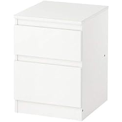 Cajoneras Kallax IKEA Kullen - Cajonera con 2 cajones en color blanco