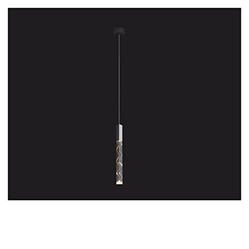 Plafonnier LED grand volume pour éclairer un escalier de salon duplex